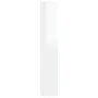Mueble zapatero de aglomerado blanco brillante 54x34x183 cm de vidaXL, Zapateros y organizadores de calzado - Ref: Foro24-800...