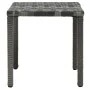 Anthrazitgraue Sonnenliegen aus synthetischem Rattan mit Tisch von vidaXL, Liegen - Ref: Foro24-47747, Preis: 357,51 €, Rabat...