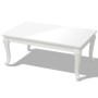 Mesa de centro blanco brillante 100x60x42 cm en Mesas de centro | Comprar online en Foru.es