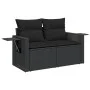 7-piece garden dining set and black synthetic rattan cushions by , Modular outdoor sofas - Ref: Foro24-3224571, Price: 467,73...