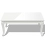 Mesa de centro blanco brillante 100x60x42 cm en Mesas de centro | Comprar online en Foru.es