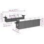 Set de sofás de jardín 9 pzas con cojines ratán sintético beige de , Sofás modulares de exterior - Ref: Foro24-3224483, Preci...