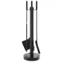 Fireplace tool set 5 pieces steel 18x56 cm by , fireplace tools - Ref: Foro24-156377, Price: 64,29 €, Discount: %