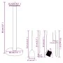 Fireplace tool set 5 pieces steel 18x56 cm by , fireplace tools - Ref: Foro24-156377, Price: 64,29 €, Discount: %