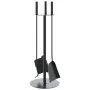 Set de herramientas para chimenea 4 piezas acero 22x59 cm de , Herramientas para chimeneas - Ref: Foro24-156375, Precio: 46,6...