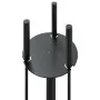 Set de herramientas para chimenea 4 piezas acero 22x59 cm de , Herramientas para chimeneas - Ref: Foro24-156375, Precio: 46,6...