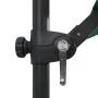 Sombrilla voladiza con luces LED y poste acero verde 250x250 cm de vidaXL, Sombrillas - Ref: Foro24-46993, Precio: 88,98 €, D...