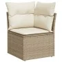 11-piece garden sofa set with beige synthetic rattan cushions by , Modular outdoor sofas - Ref: Foro24-3224637, Price: 749,34...
