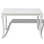 Mesa de comedor blanco brillante 116x66x76 cm en Mesas de comedor | Comprar online en Foru.es