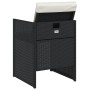 Set de muebles jardín 5 pzas con cojines ratán sintético negro de , Conjuntos de jardín - Ref: Foro24-365080, Precio: 196,58 ...