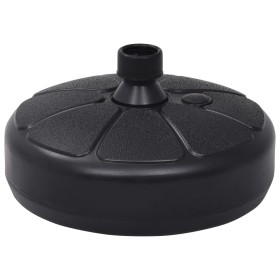 Base de sombrilla rellenable con arena/agua negro 15 L de vidaXL, Bases para sombrillas - Ref: Foro24-47854, Precio: 26,79 €,...