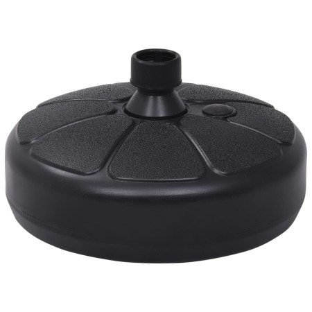 Base de sombrilla rellenable con arena/agua negro 15 L de vidaXL, Bases para sombrillas - Ref: Foro24-47854, Precio: 26,79 €,...