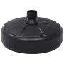 Base de sombrilla rellenable con arena/agua negro 15 L de vidaXL, Bases para sombrillas - Ref: Foro24-47854, Precio: 26,28 €,...