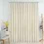 Cortina opaca con ganchos terciopelo color crema 290x245 cm de vidaXL, Cortinas y visillos - Ref: Foro24-134519, Precio: 47,0...