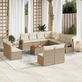 12-piece garden sofa set and brown synthetic rattan cushions by , Modular outdoor sofas - Ref: Foro24-3224623, Price: 783,27 ...