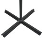 Sombrilla voladiza con luces LED y poste acero gris 250x250 cm de vidaXL, Sombrillas - Ref: Foro24-46994, Precio: 89,78 €, De...