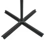 Sombrilla voladiza con luces LED y poste acero gris 250x250 cm de vidaXL, Sombrillas - Ref: Foro24-46994, Precio: 89,52 €, De...