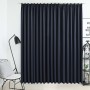 Cortina opaca con ganchos gris antracita 290x245 cm de vidaXL, Cortinas y visillos - Ref: Foro24-134425, Precio: 35,15 €, Des...