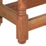 Mesa de comedor redonda de madera maciza de mango 110x76 cm en Mesas de comedor | Comprar online en Foru.es