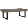 Mesa de centro MDF y hierro gris y negro 120x60x40 cm de vidaXL, Mesas de centro - Ref: Foro24-286104, Precio: 122,72 €, Desc...