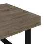 Mesa de centro MDF y hierro gris y negro 120x60x40 cm de vidaXL, Mesas de centro - Ref: Foro24-286104, Precio: 122,72 €, Desc...