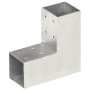 Conectores de postes en L 4 uds metal galvanizado 71x71 mm de vidaXL, Postes de cerca - Ref: Foro24-145454, Precio: 47,23 €, ...
