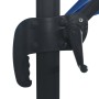 Sombrilla voladiza luces LED y poste aluminio azul 400x300 cm de vidaXL, Sombrillas - Ref: Foro24-47009, Precio: 291,69 €, De...