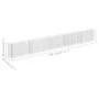 Arriate de gaviones de acero galvanizado 450x30x60 cm de vidaXL, Maceteros y jardineras - Ref: Foro24-145646, Precio: 116,10 ...