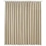 Blackout curtain with hooks beige 290x245 cm by vidaXL, Curtains and curtains - Ref: Foro24-134449, Price: 37,36 €, Discount: %