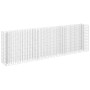 Arriate de gaviones de acero galvanizado 270x30x90 cm de vidaXL, Maceteros y jardineras - Ref: Foro24-145639, Precio: 133,67 ...