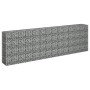 Arriate de gaviones de acero galvanizado 270x30x90 cm de vidaXL, Maceteros y jardineras - Ref: Foro24-145639, Precio: 133,67 ...