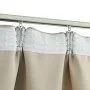 Blackout curtains with hooks 2 units beige 140x225 cm by vidaXL, Curtains and curtains - Ref: Foro24-134447, Price: 43,45 €, ...