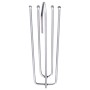 Cortinas opacas con ganchos 2 piezas gris 140x225 cm de vidaXL, Cortinas y visillos - Ref: Foro24-134468, Precio: 43,04 €, De...