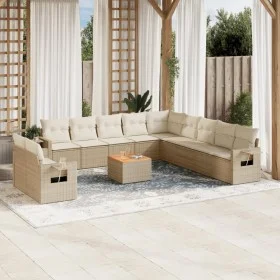 12-piece garden sofa set and brown synthetic rattan cushions by , Modular outdoor sofas - Ref: Foro24-3224644, Price: 869,83 ...