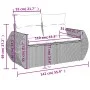 Set sofás de jardín 7 piezas y cojines ratán sintético beige by , Modular outdoor sofas - Ref: Foro24-3221787, Price: 562,11 ...