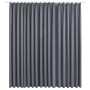 Cortina opaca con ganchos gris 290x245 cm de vidaXL, Cortinas y visillos - Ref: Foro24-134433, Precio: 33,19 €, Descuento: %
