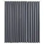 Cortina opaca con ganchos gris 290x245 cm de vidaXL, Cortinas y visillos - Ref: Foro24-134433, Precio: 34,50 €, Descuento: %