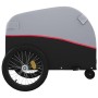 Remolque para bicicleta hierro negro y rojo 30 kg de , Remolques para bicicletas - Ref: Foro24-94139, Precio: 88,38 €, Descue...