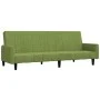 Sofá cama de 2 plazas terciopelo verde claro de , Sofás - Ref: Foro24-375777, Precio: 266,71 €, Descuento: %