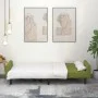 Sofá cama de 2 plazas terciopelo verde claro de , Sofás - Ref: Foro24-375777, Precio: 266,71 €, Descuento: %