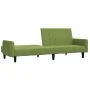 Sofá cama de 2 plazas terciopelo verde claro de , Sofás - Ref: Foro24-375777, Precio: 266,71 €, Descuento: %