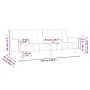Sofá cama de 2 plazas terciopelo verde claro de , Sofás - Ref: Foro24-375777, Precio: 266,71 €, Descuento: %