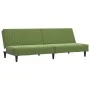 Sofá cama de 2 plazas terciopelo verde claro de , Sofás - Ref: Foro24-375929, Precio: 224,20 €, Descuento: %
