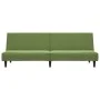 Sofá cama de 2 plazas terciopelo verde claro de , Sofás - Ref: Foro24-375929, Precio: 224,20 €, Descuento: %