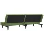 Sofá cama de 2 plazas terciopelo verde claro de , Sofás - Ref: Foro24-375929, Precio: 224,20 €, Descuento: %