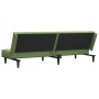 Sofá cama de 2 plazas terciopelo verde claro de , Sofás - Ref: Foro24-375929, Precio: 228,15 €, Descuento: %