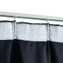 Cortinas opacas con ganchos 2 unidades gris antracita 140x175cm de vidaXL, Cortinas y visillos - Ref: Foro24-134461, Precio: ...