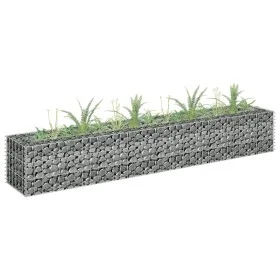 Arriate de gaviones de acero 180x30x30 cm de vidaXL, Maceteros y jardineras - Ref: Foro24-145633, Precio: 42,59 €, Descuento: %
