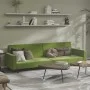 Sofá cama de 2 plazas terciopelo verde claro de , Sofás - Ref: Foro24-375940, Precio: 259,35 €, Descuento: %