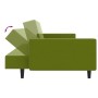 Sofá cama de 2 plazas terciopelo verde claro de , Sofás - Ref: Foro24-375940, Precio: 265,04 €, Descuento: %